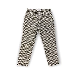 Nygard black and white checkered capris size 10